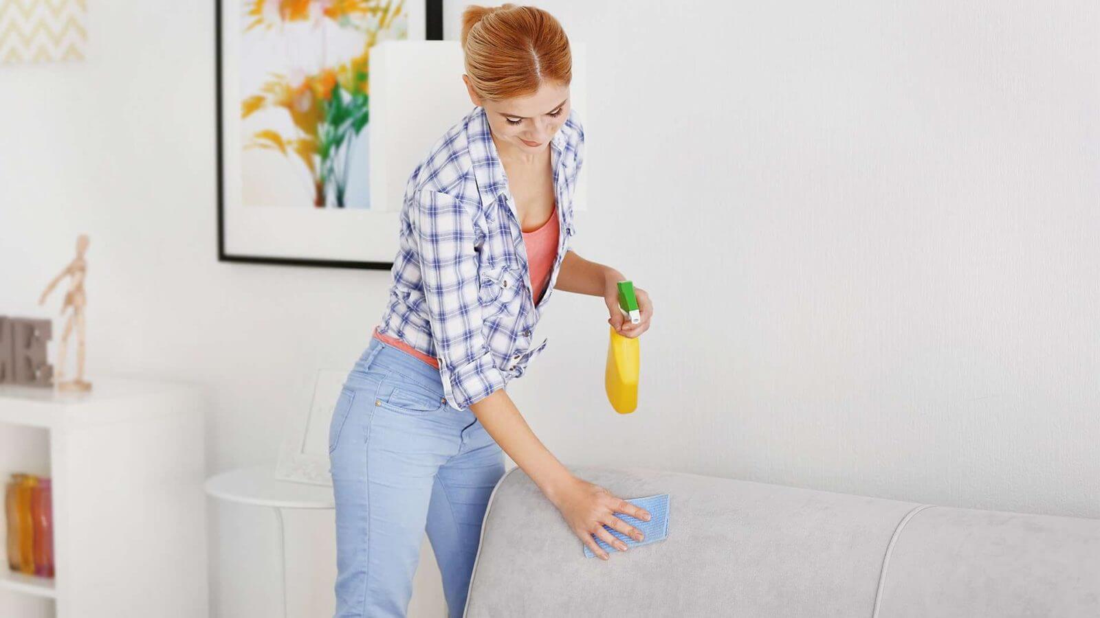 Мытье мягкой мебели в домашних условиях